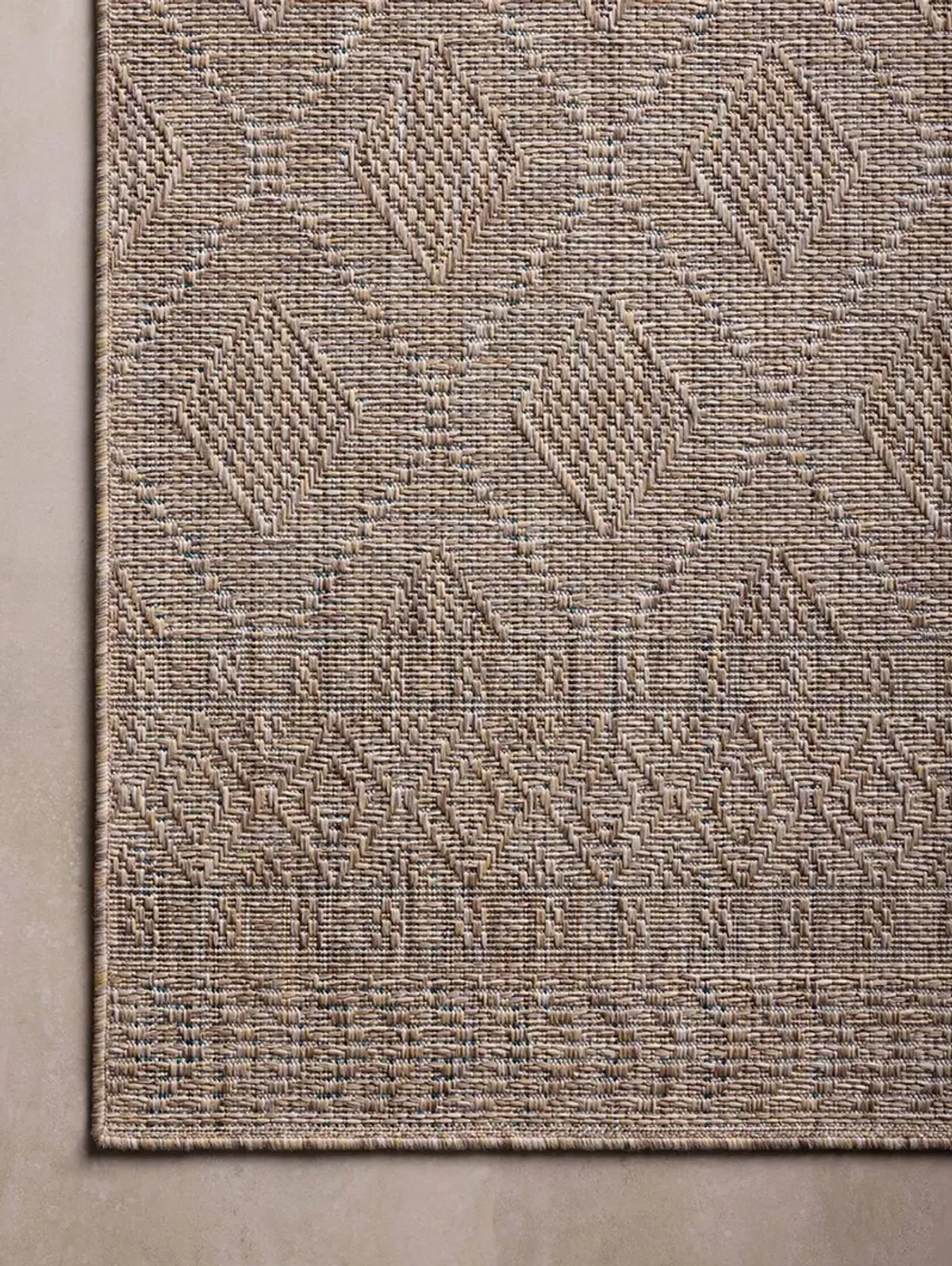 Topanga Natural/Mist 3'11" x 5'11" Accent Rug by Amber Lewis x Loloi