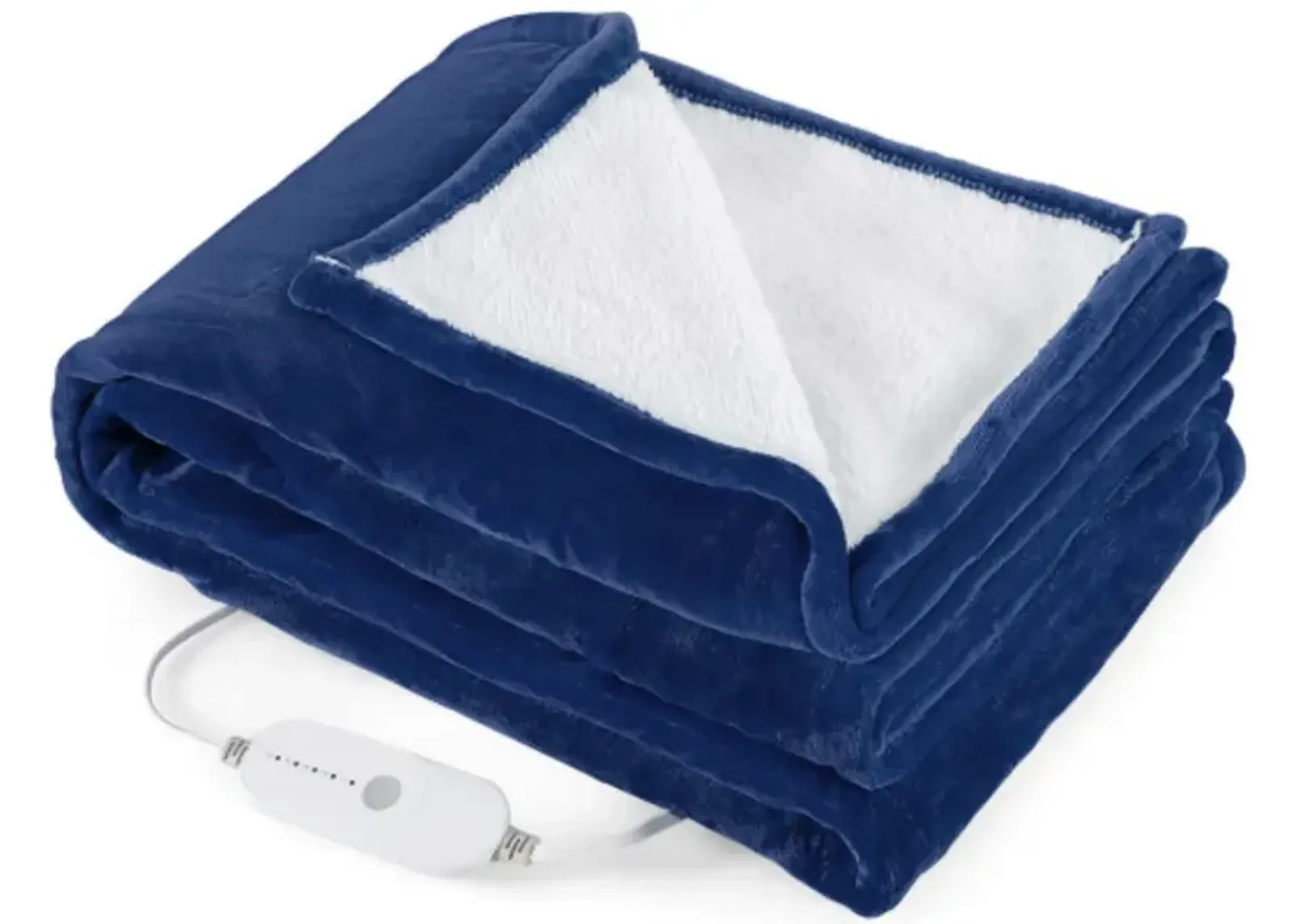 84 x 62 Inch Heated Blanket Electric Throw with 5 Heating Levels