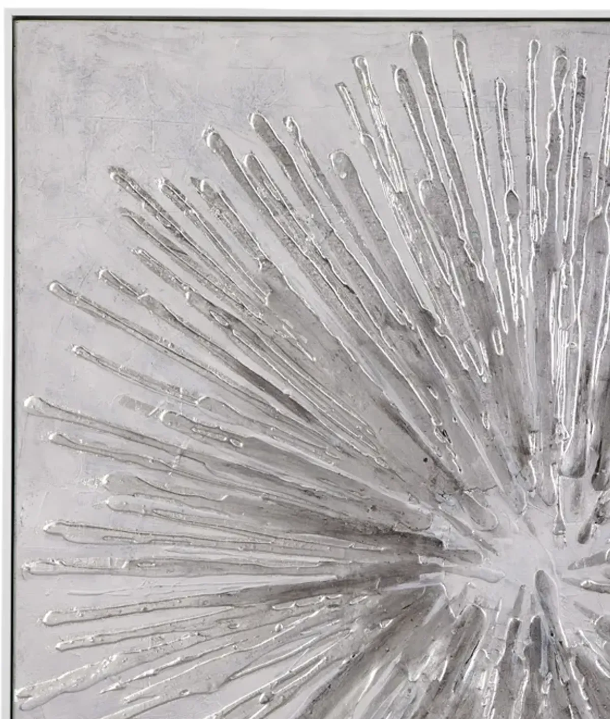 Energy Burst Framed Canvas