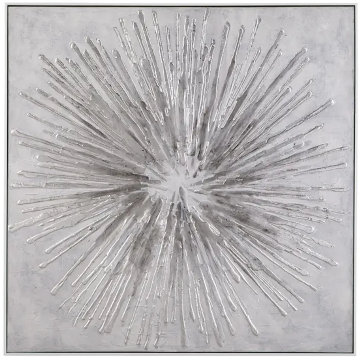 Energy Burst Framed Canvas