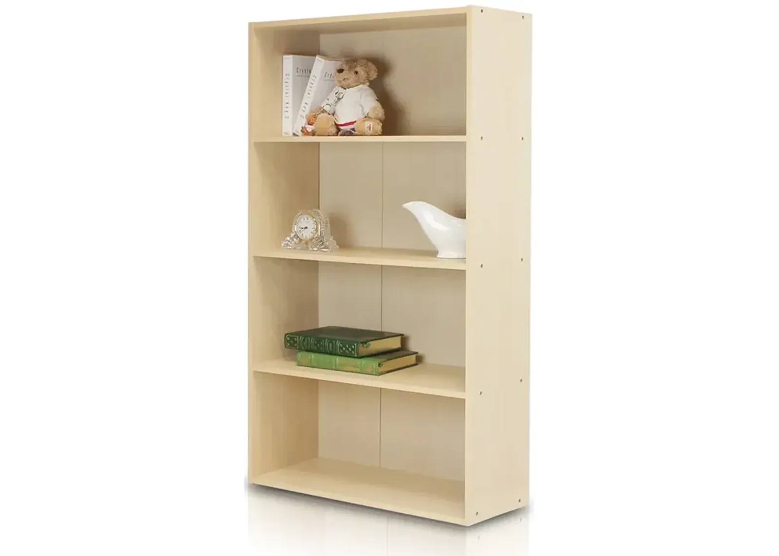 Pasir 4 Tier Open Shelf, Steam Beech