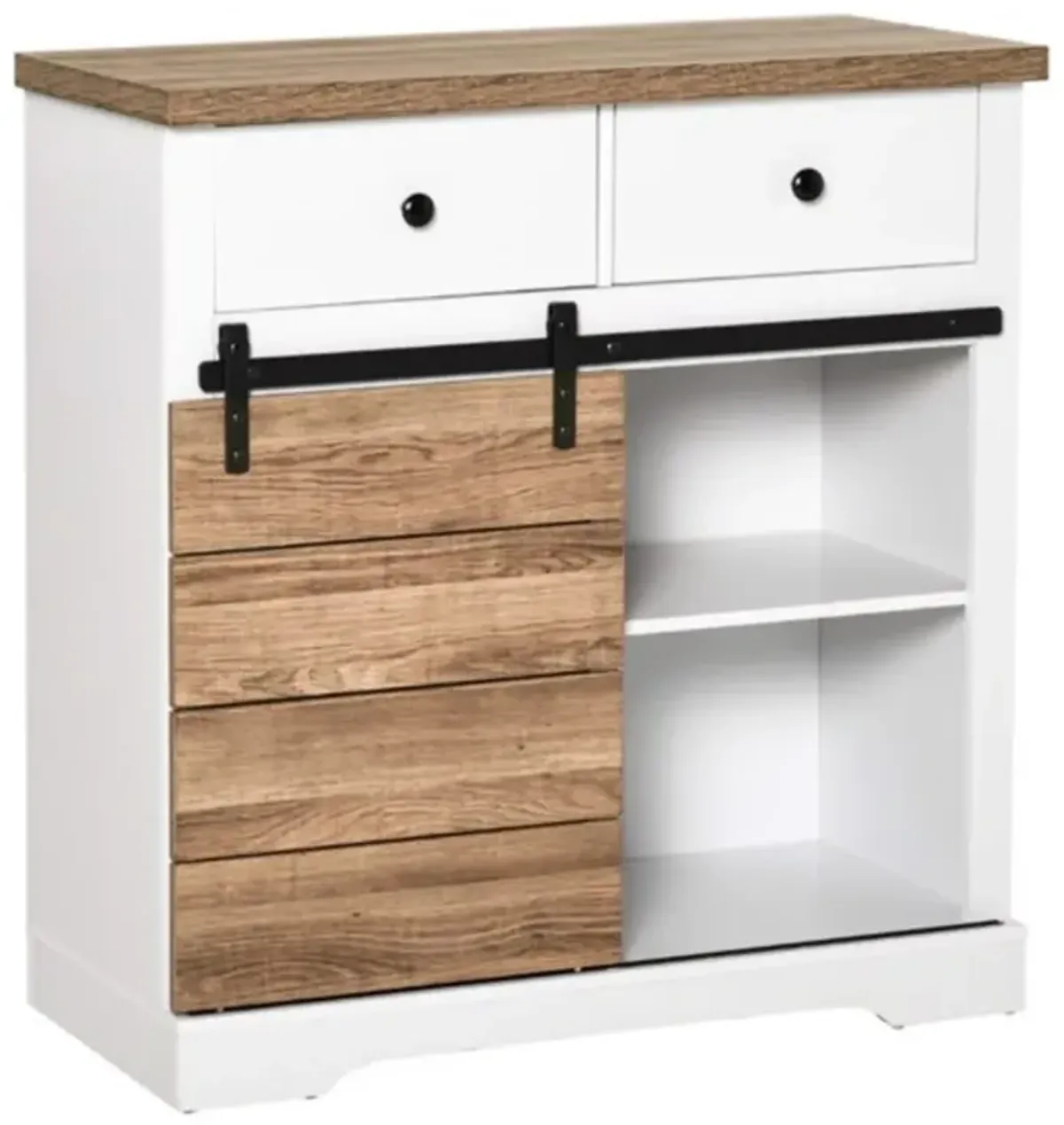 Multi-Purpose Sideboard Buffet Cabinet for Kitchen and Dining Room