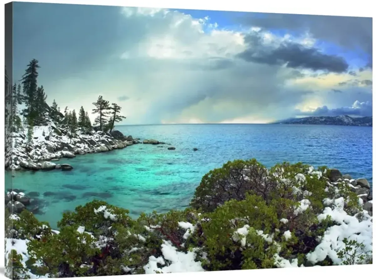 Memorial Point, Lake Tahoe, Nevada-Canvas Art-40x30