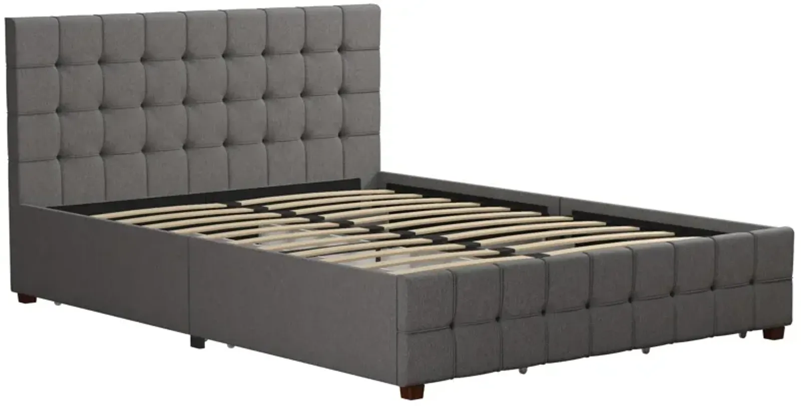 Elizabeth Upholstered Bed with Storage