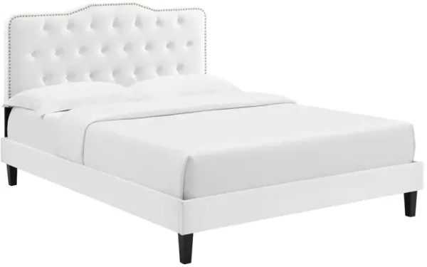 Modway - Amber Performance Velvet Queen Platform Bed
