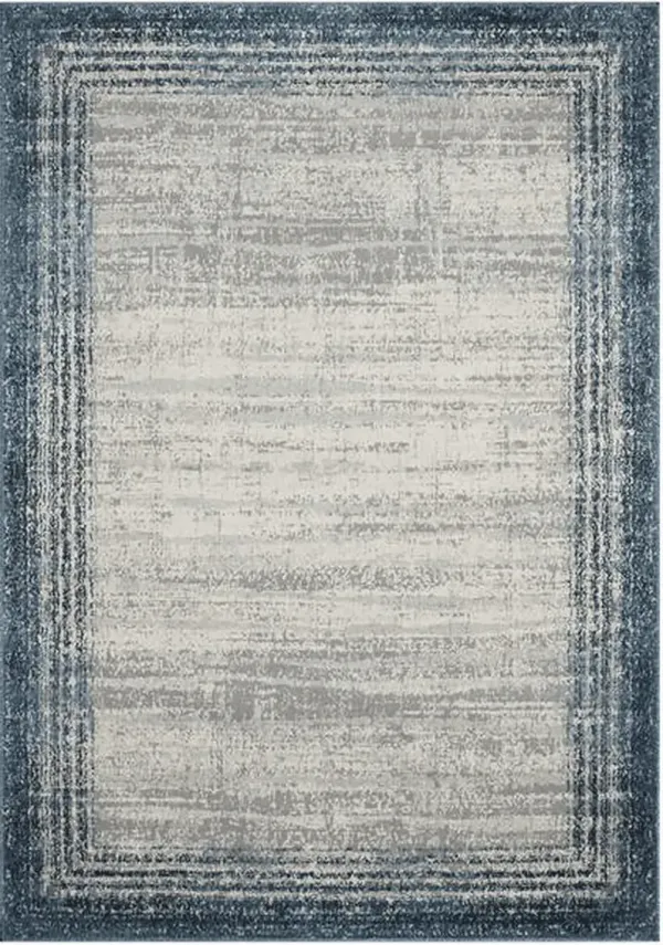 Austen AUS02 Blue 7'10" x 10'6" Rug
