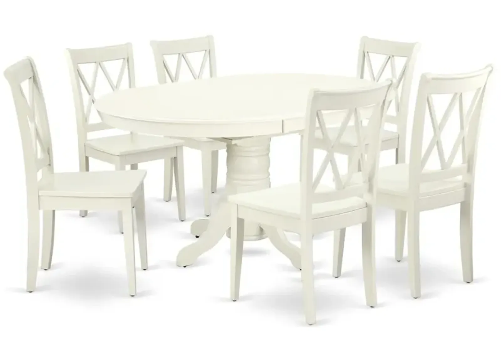 Dining Room Set Linen White