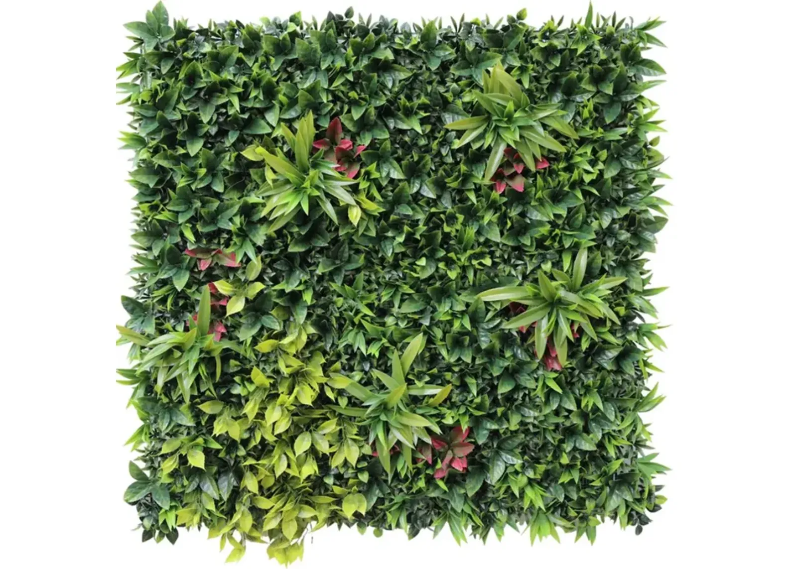 Luxury Green Meadows Artificial Vertical Garden 40" x 40" 11SQ FT Commercial Grade UV Resistant