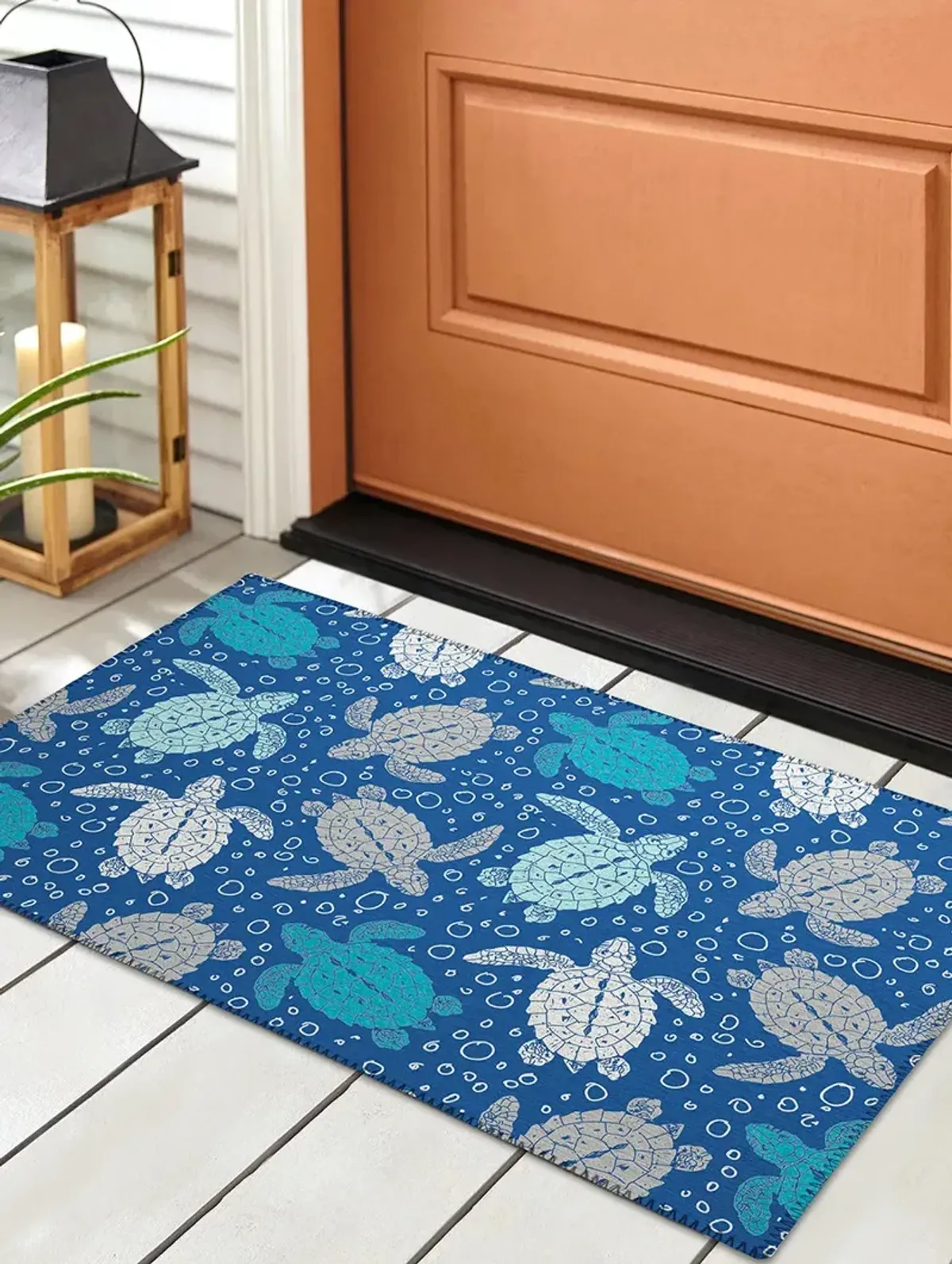 Seabreeze SZ13 Navy 20" x 30" Rug