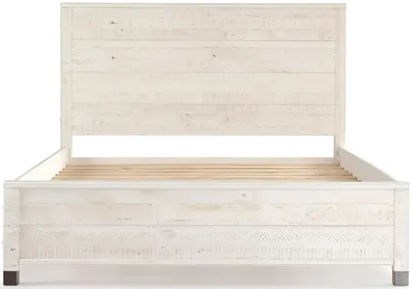 Solid Wood Platform Bed Frame with Headboard for Modern Bedroom Decor
