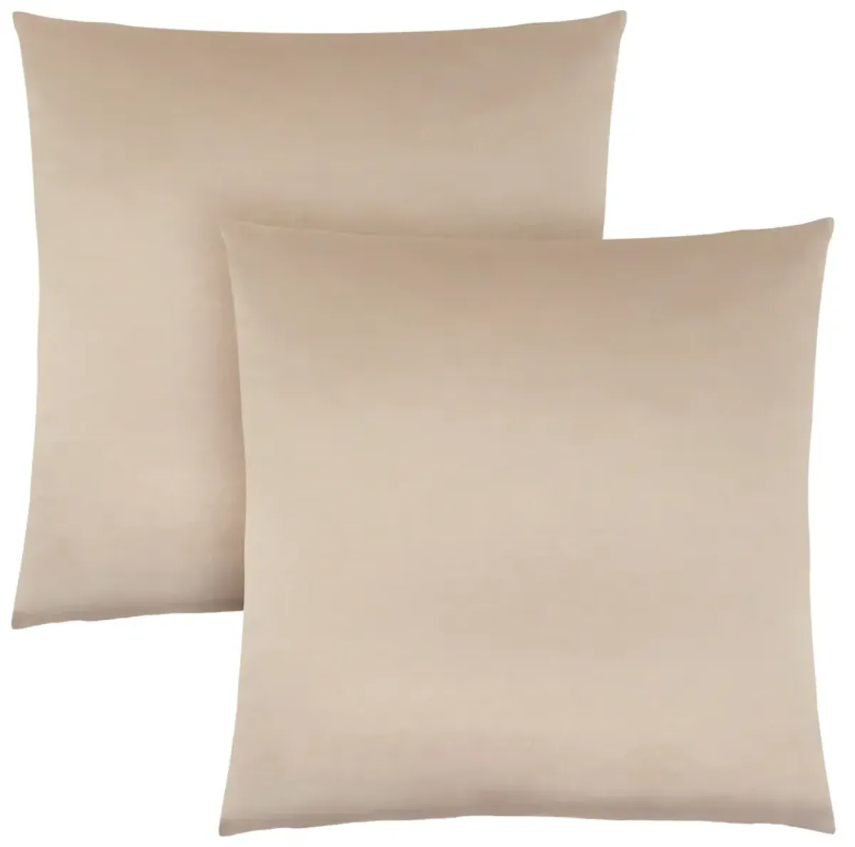 Monarch Specialties I 9335 Pillows, Set Of 2, 18 X 18 Square, Insert Included, Decorative Throw, Accent, Sofa, Couch, Bedroom, Polyester, Hypoallergenic, Gold, Modern