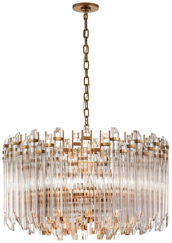 Adele Lrg Wide Drum Chandelier