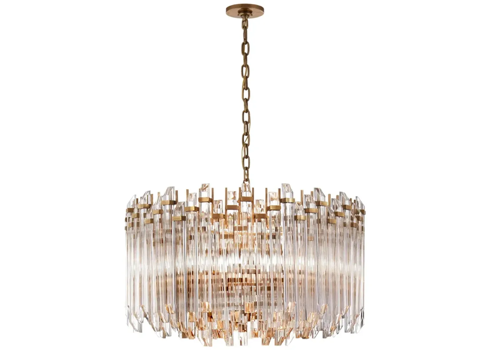 Adele Lrg Wide Drum Chandelier