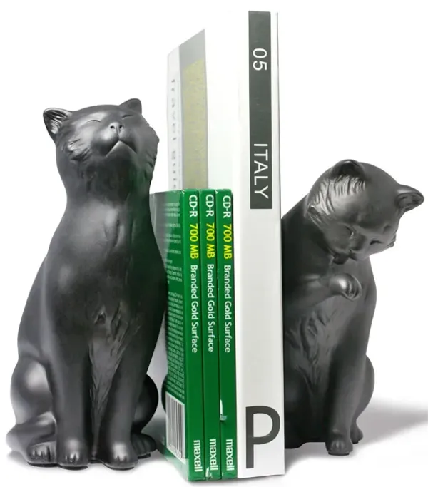 Cat Bookend Set