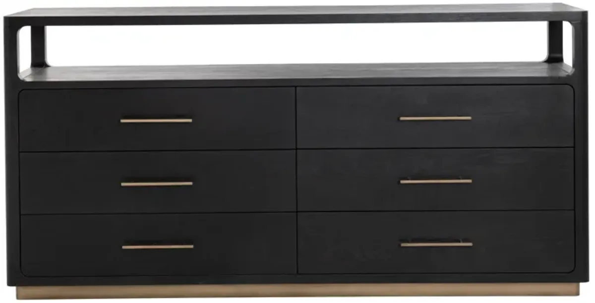 Danette Black Dresser