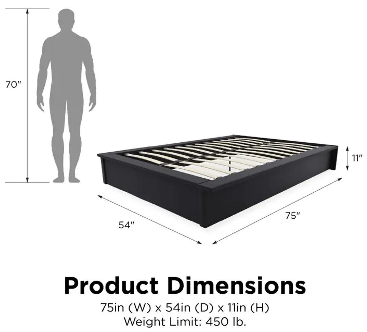 Micah Upholstered Platform Bed