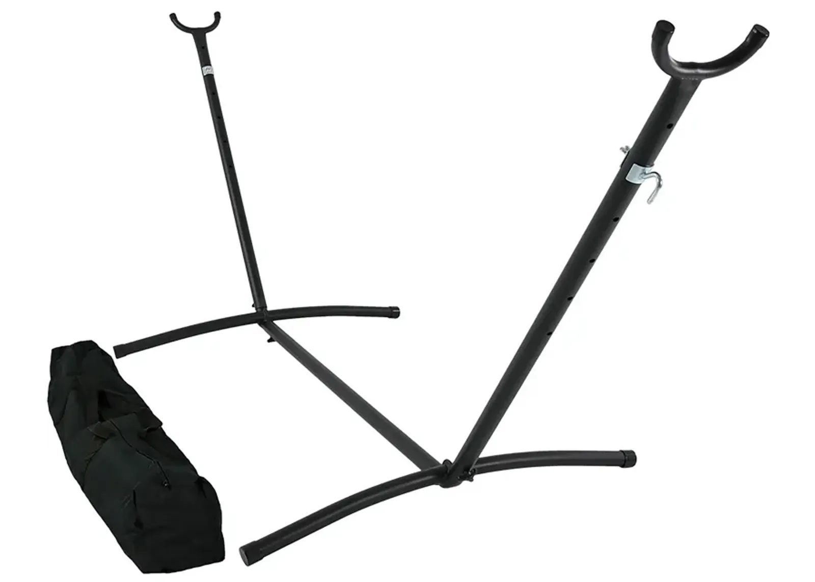 Sunnydaze Steel Hammock Stand with Carrying Case - 100 in