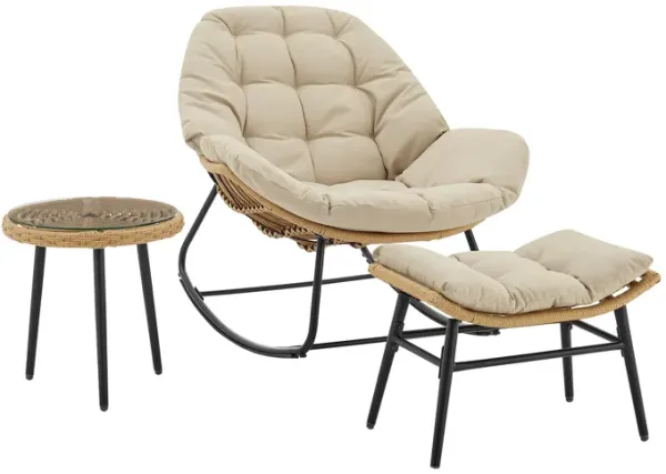 Benson Cream 6-Piece Patio Set