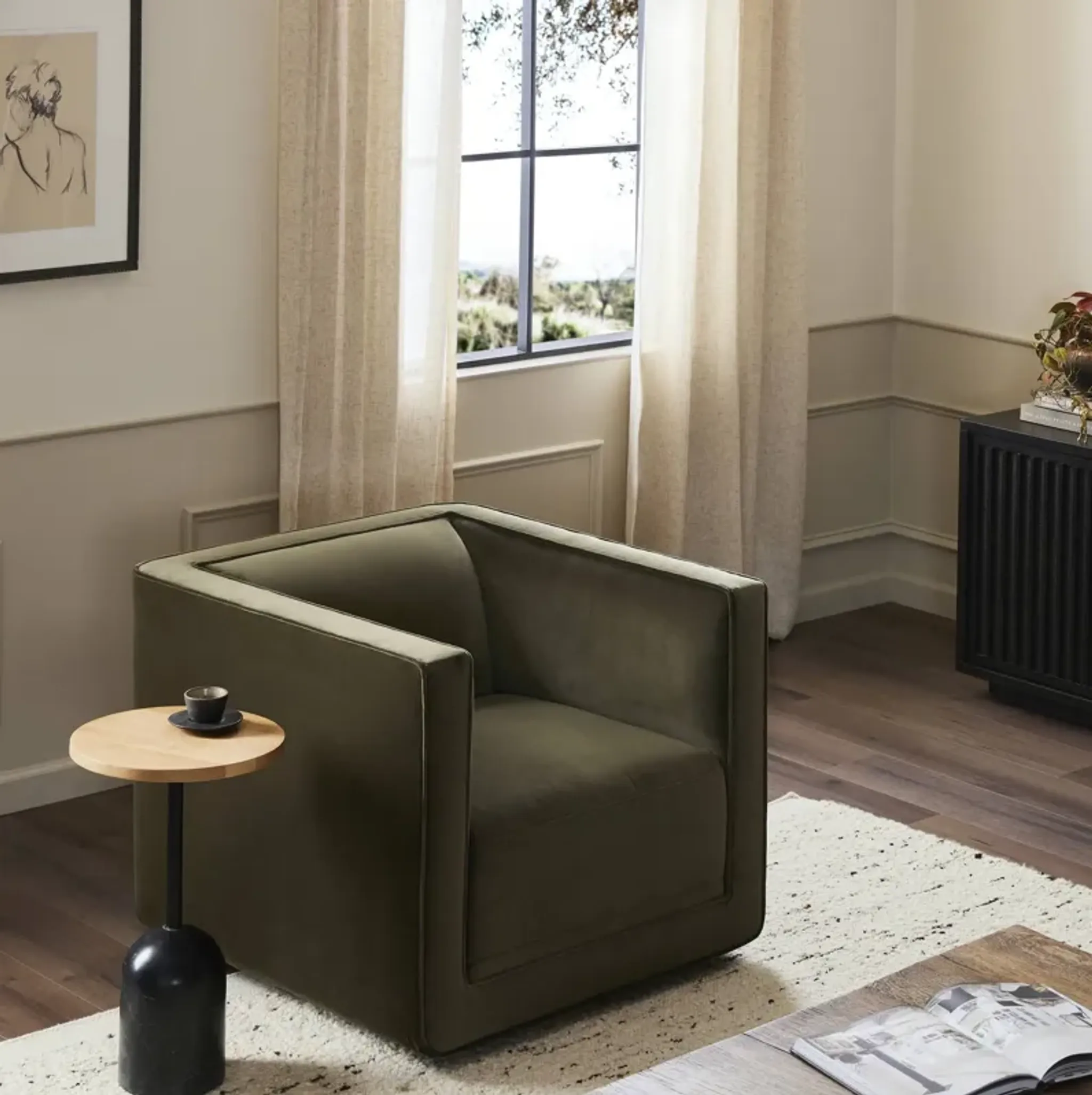 Phillip Swivel Chair Mathis Home | Furniture.com