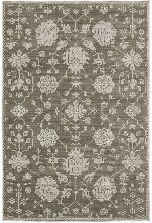 Intrigue 9'10" x 12'10" Grey Rug