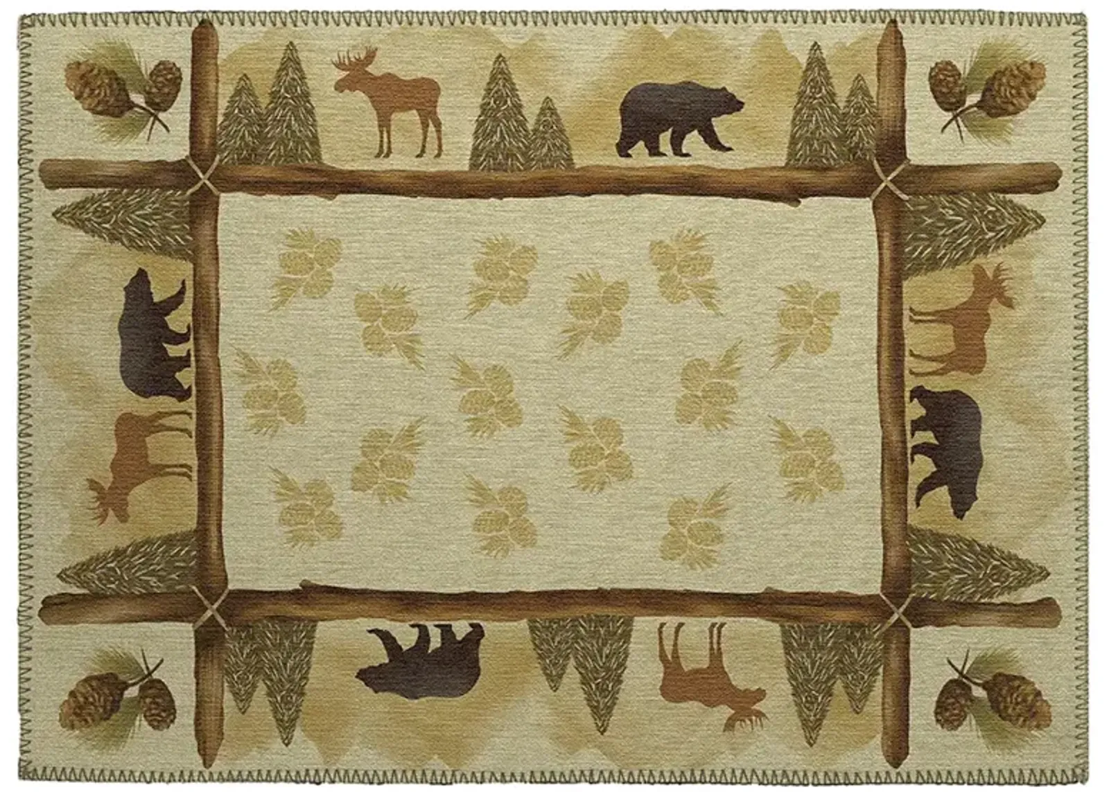 Excursion EX2 Beige 20" x 30" Rug