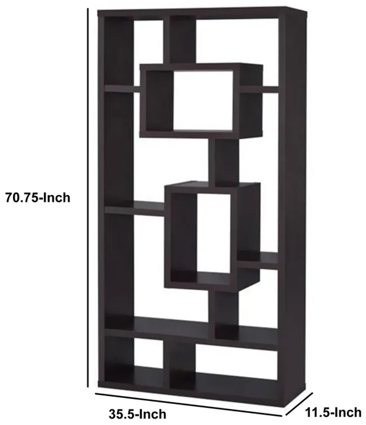 Aesthetic Fine Looking Rectangular bookcase