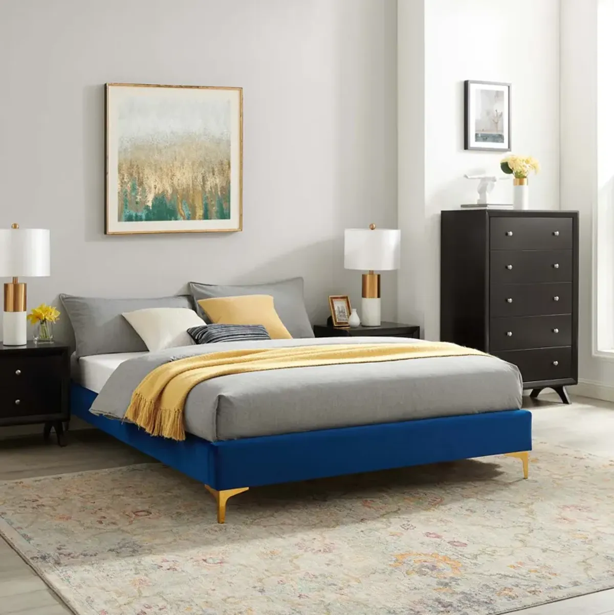 Modway - Sutton Full Performance Velvet Bed Frame