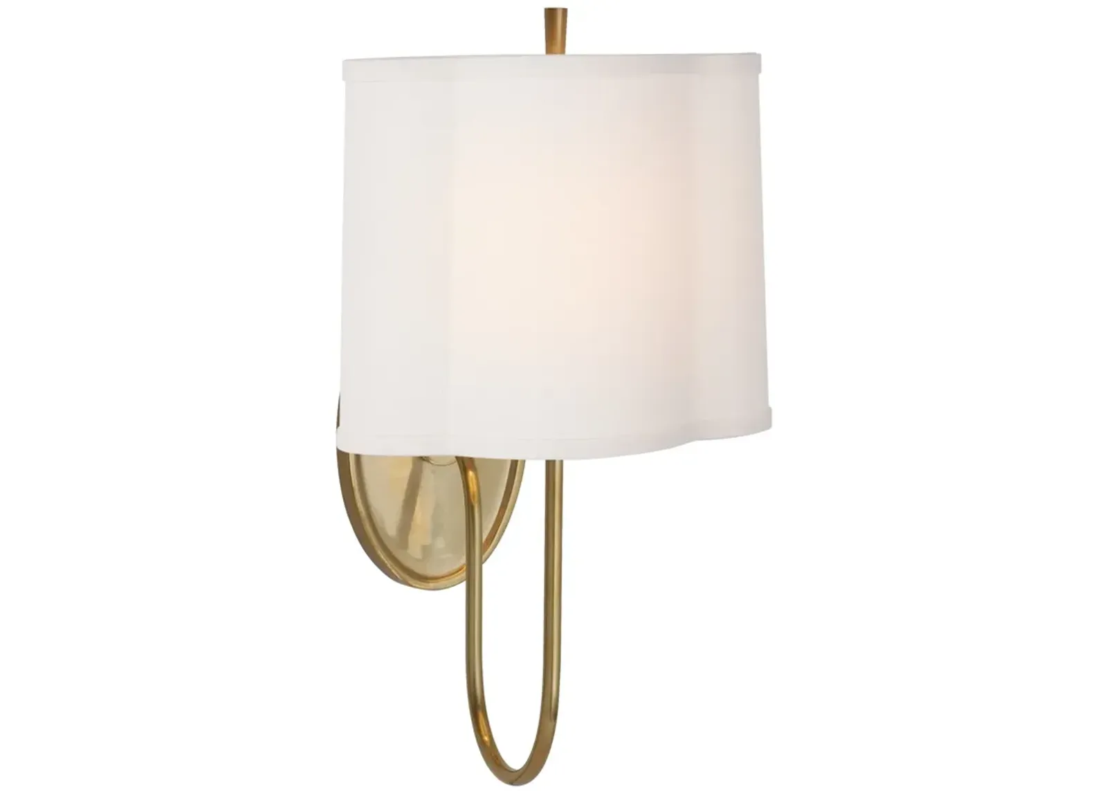 Simple Scallop Wall Sconce