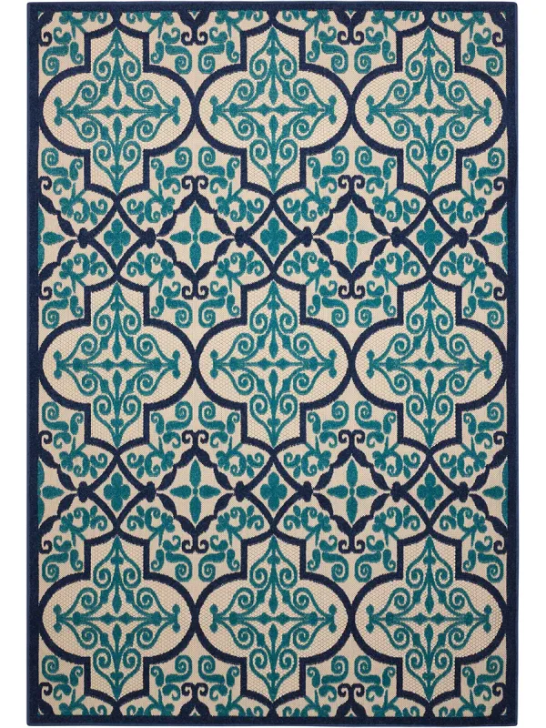 Aloha ALH14 Navy 9'6" x 13' Rug