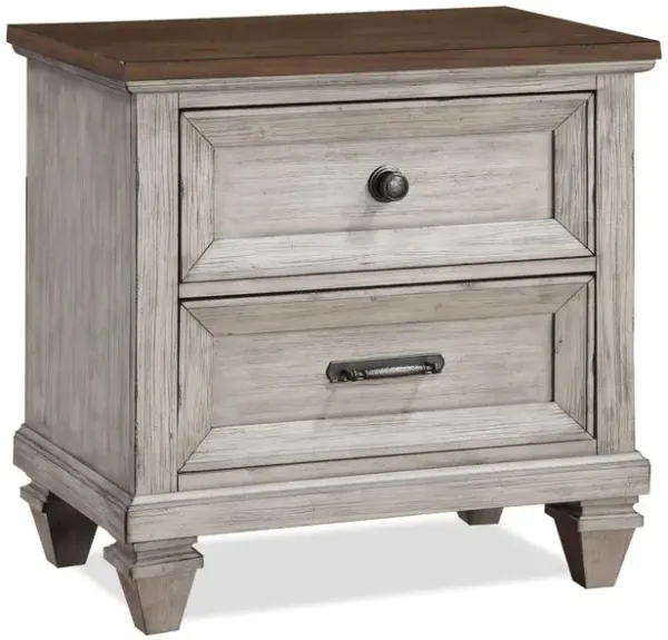 New Classic Furniture Mariana Nightstand W/Usb-Vintage Creme