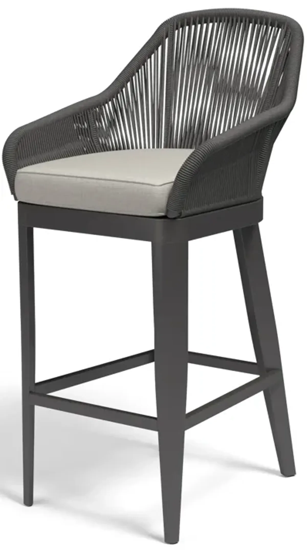 Milano Barstool in Echo Ash w/ Self Welt