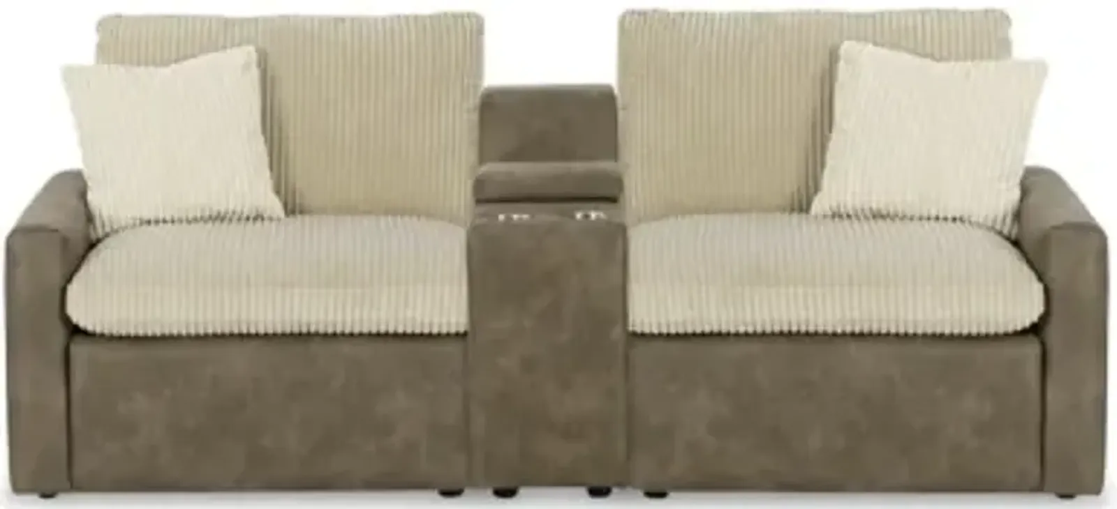 Windoll 2-Piece Power Reclining Loveseat with Console