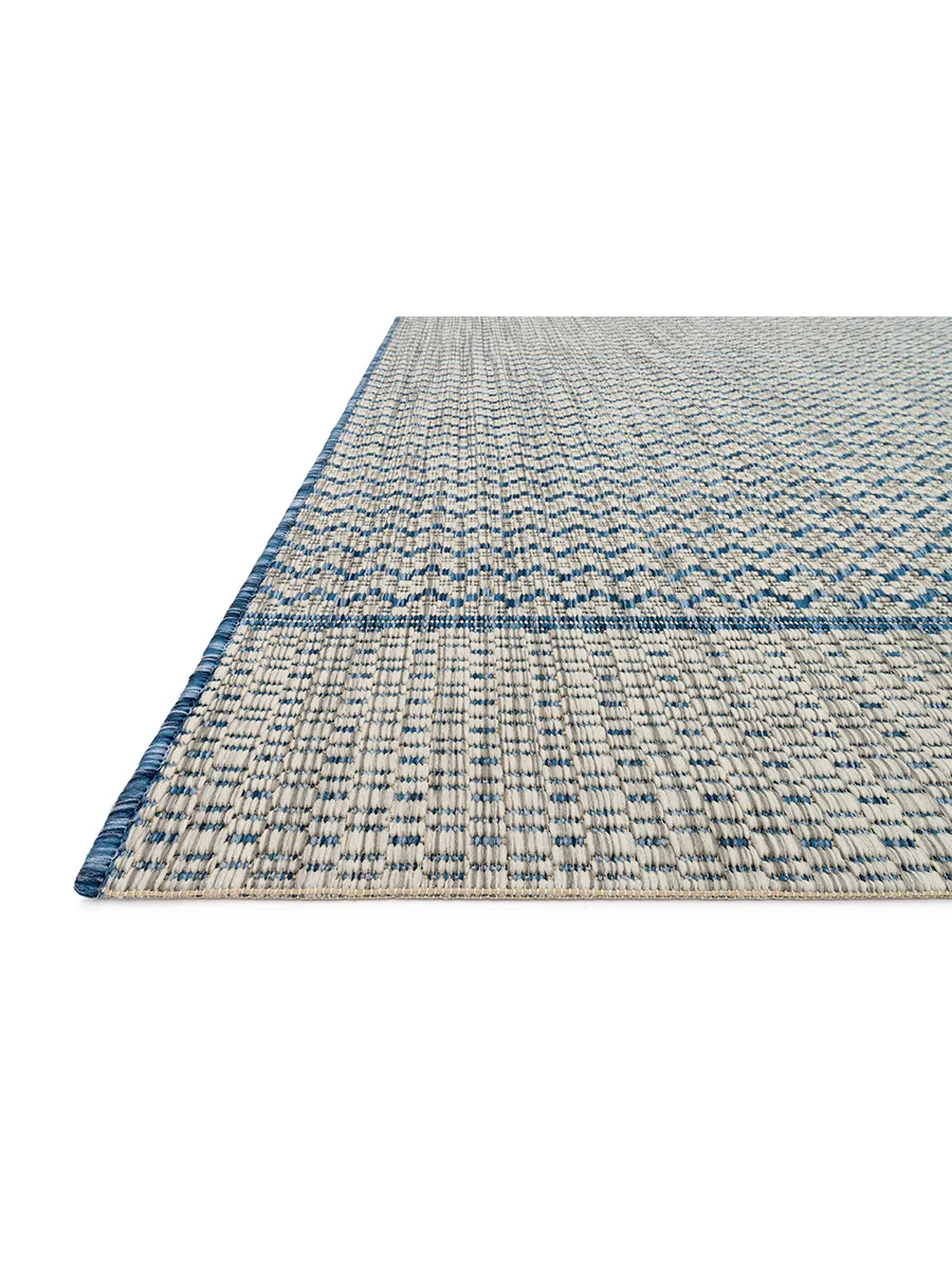 Isle IE03 Grey/Blue 7'10" x 10'9" Rug