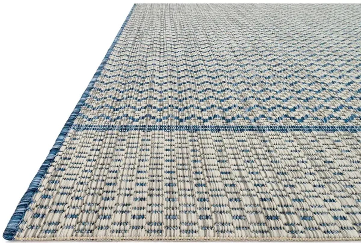 Isle IE03 Grey/Blue 7'10" x 10'9" Rug