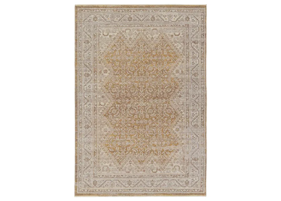 Leila Harriet Yellow/Gold 9'6" x 12'6" Rug