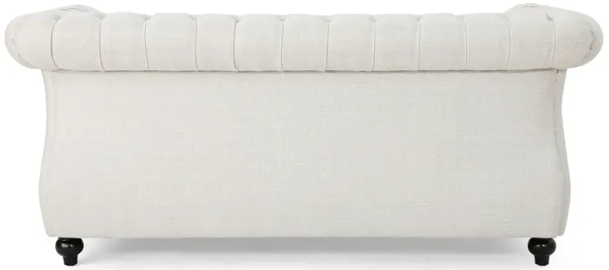 Merax Traditional Chesterfield Loveseat Sofa