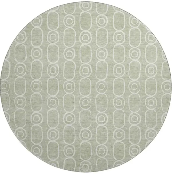 The Reserve TR6 Celery 8' Round Rug
