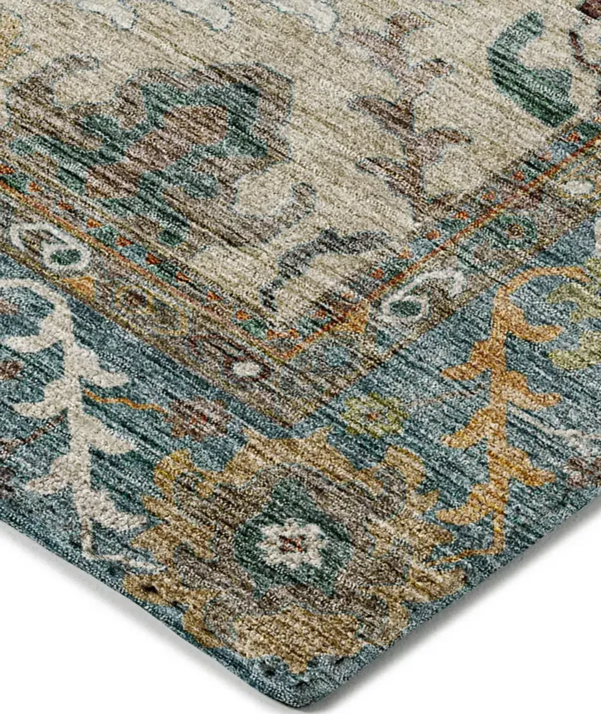 Silk Road SR5 Aqua 6'6" x 9'6" Rug