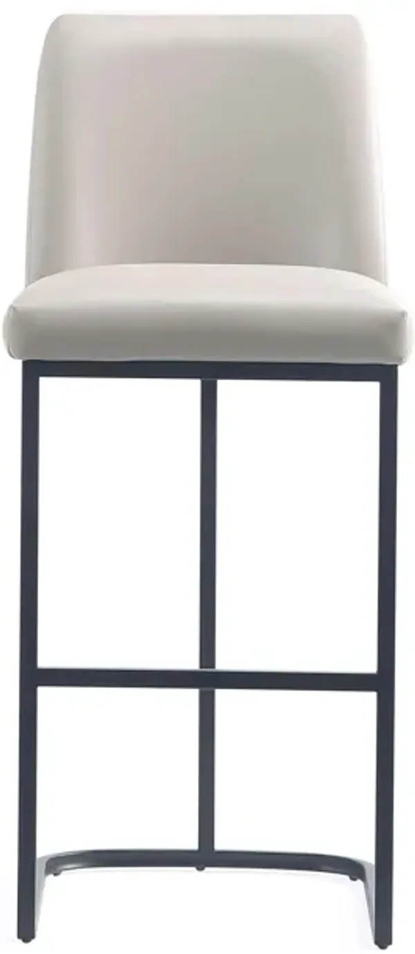 Serena Light Gray Barstools (Set of 3)