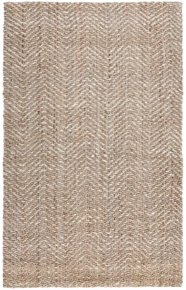 Herringbone Natural/Ivory 9' x 12' Rug