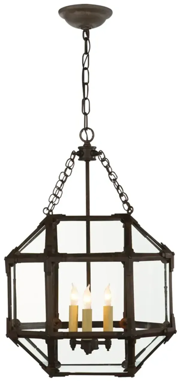 Morris Small Lantern with Clear Glass