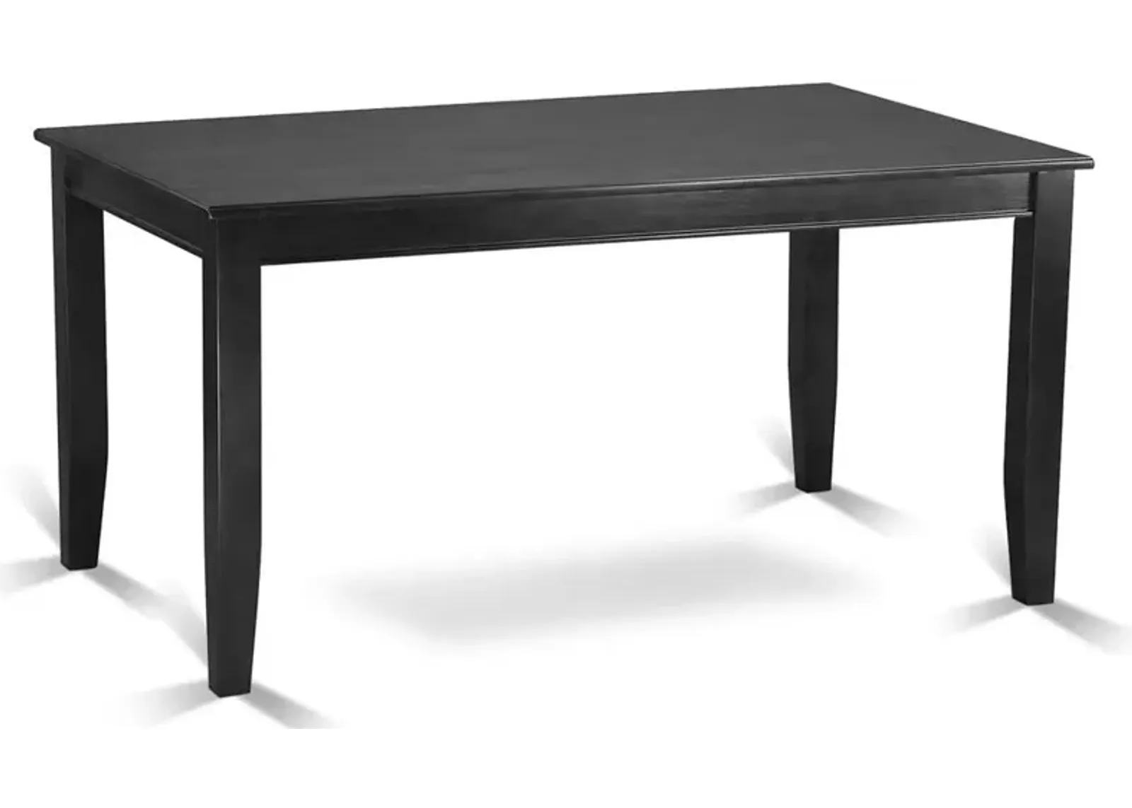 Dudley Rectangular Dining Table 36"x60" in Black Finish