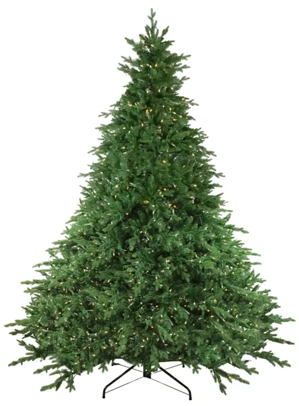 9' Pre-Lit Full Minnesota Balsam Fir Artificial Christmas Tree - Clear LED Lights