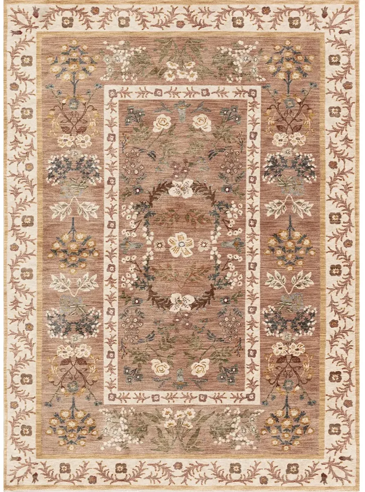 Kismet KIS01 Camel 6'7" x 9'4" Rug by Rifle Paper Co.