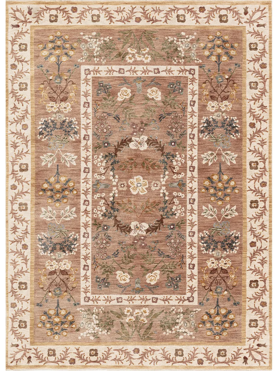 Kismet KIS01 Camel 6'7" x 9'4" Rug by Rifle Paper Co.