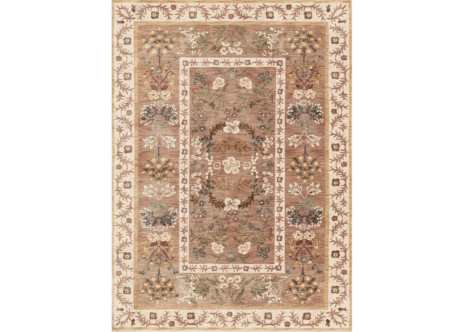 Kismet KIS01 Camel 6'7" x 9'4" Rug by Rifle Paper Co.