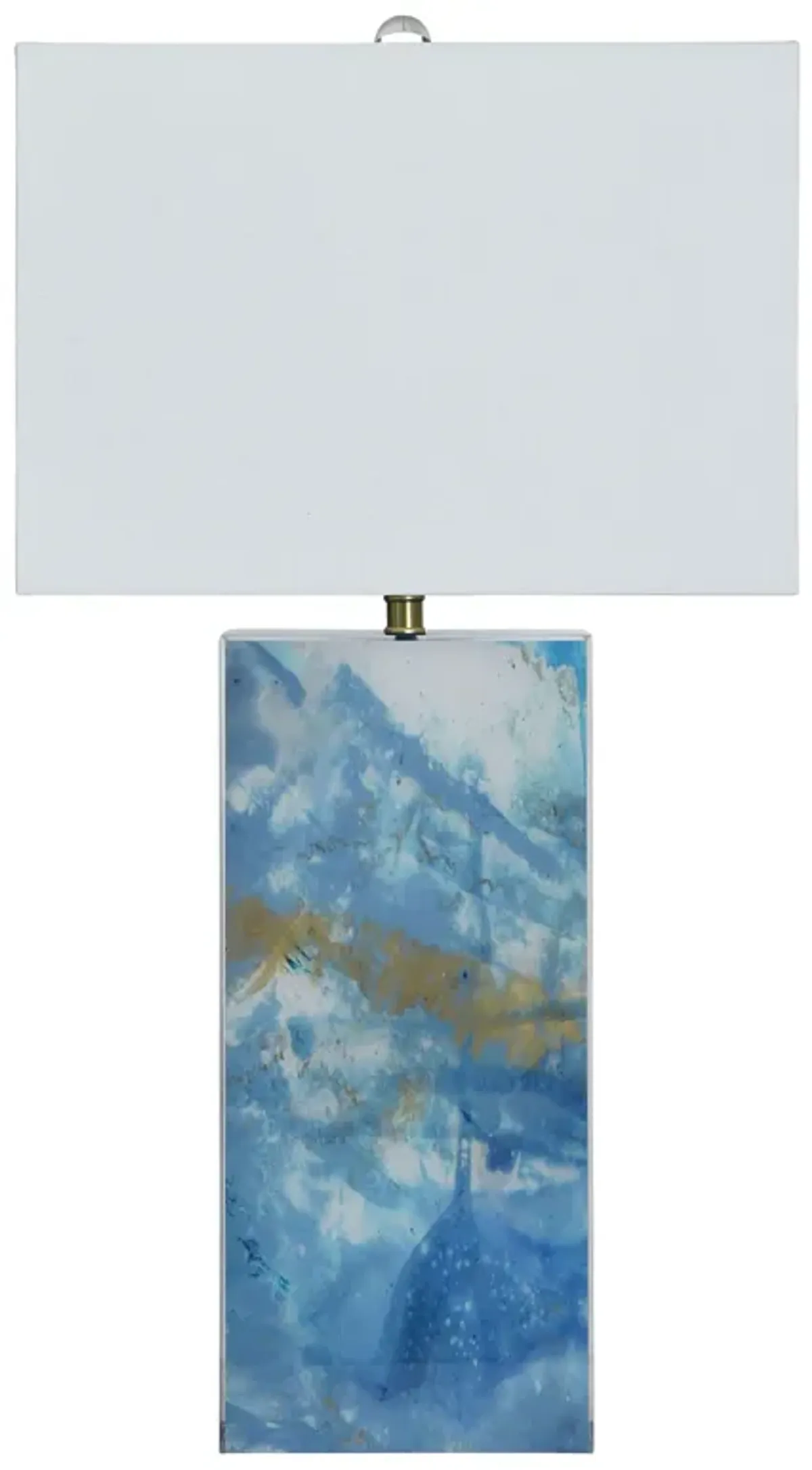 Stylecraft Lamps Inc.|Stysp-web|Ocean Blues Glass Table Lamp|Lamps