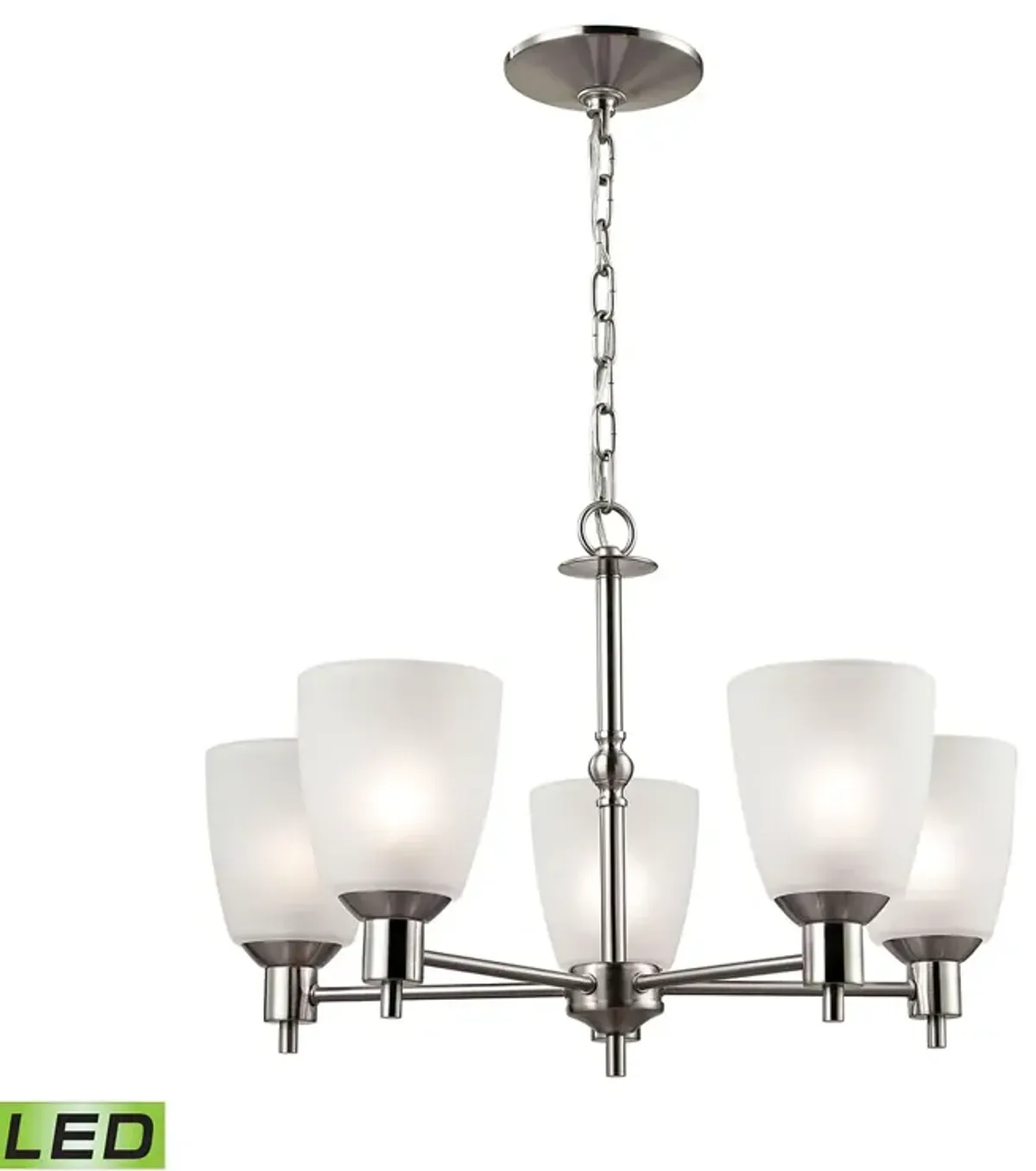 Jackson 22'' Wide 5-Light LED Chandelier