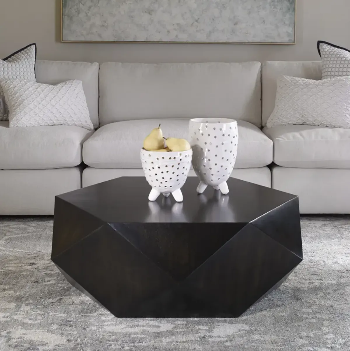 Volker Small Black Coffee Table