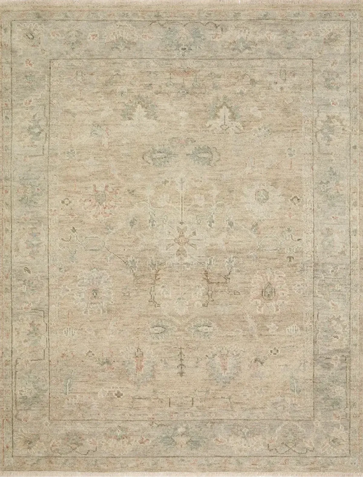 Helena HEL05 Beige/Multi 7'9" x 9'9" Rug